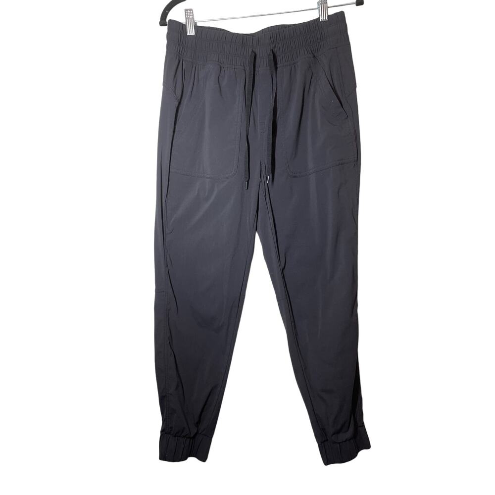Eddie Bauer Hiking Pants Nylon Jogger Black Womens 10